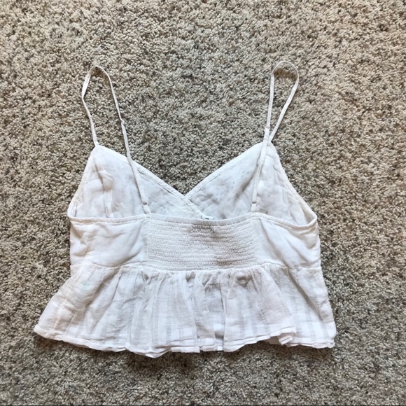White Crop Top - Picture 2 of 5